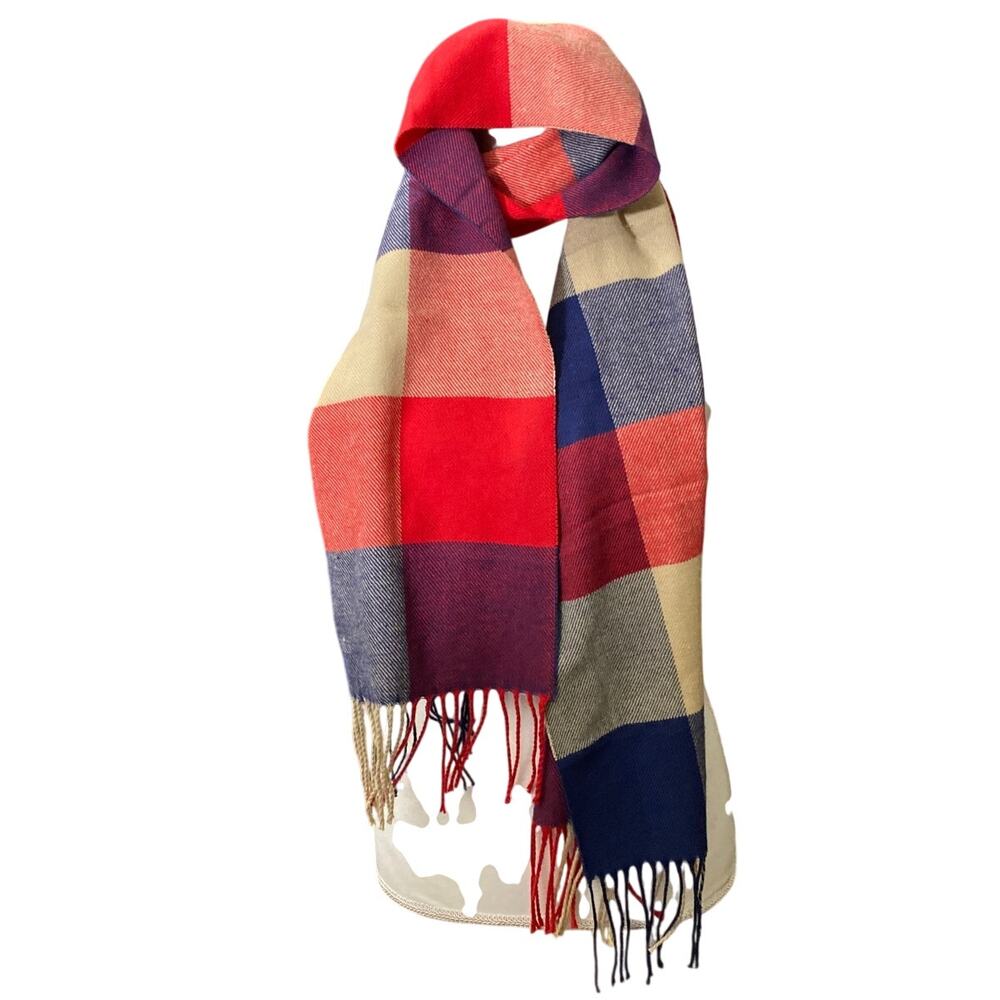 Fringe Scarf Bundle Lot Necklace Multi Length Layer Natural multicolor Fall Rope - Picture 6 of 7